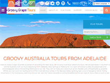 Tablet Screenshot of groovygrape.com.au